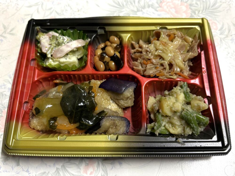 白身魚の中華風野菜あん、豚肉ともやしのニラ炒め 等の画像