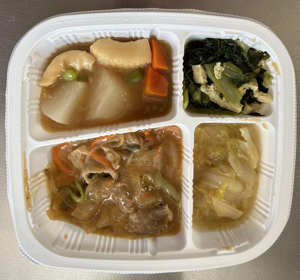 プルコギ、イカと根菜のあんかけ 等の画像
