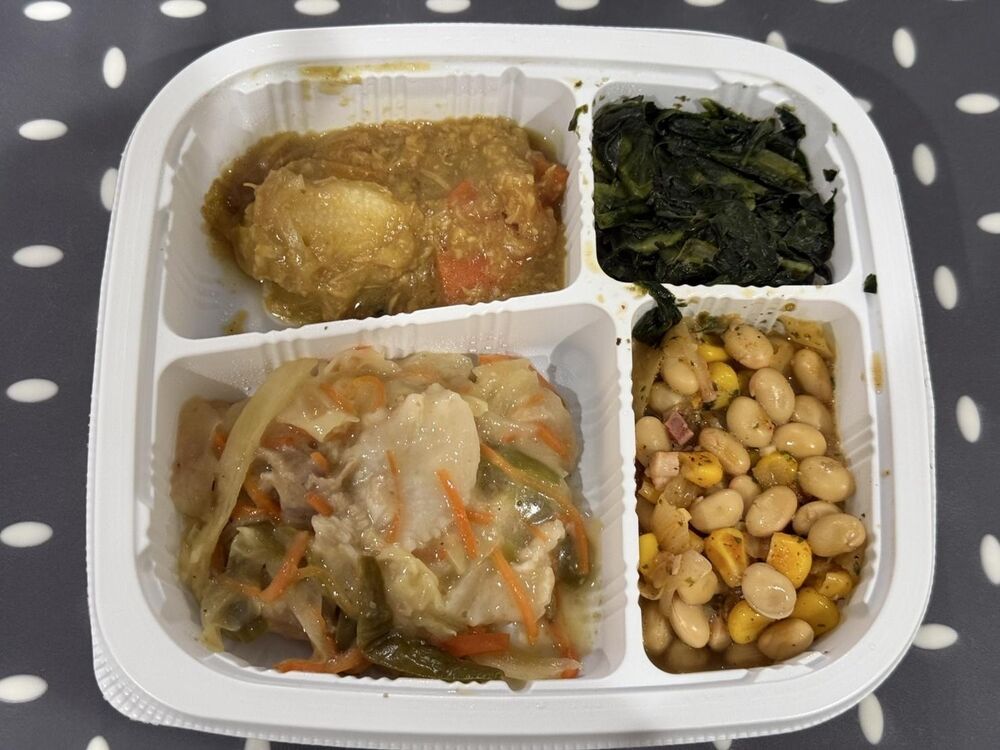 豚しゃぶ、和風カレー煮 等の画像