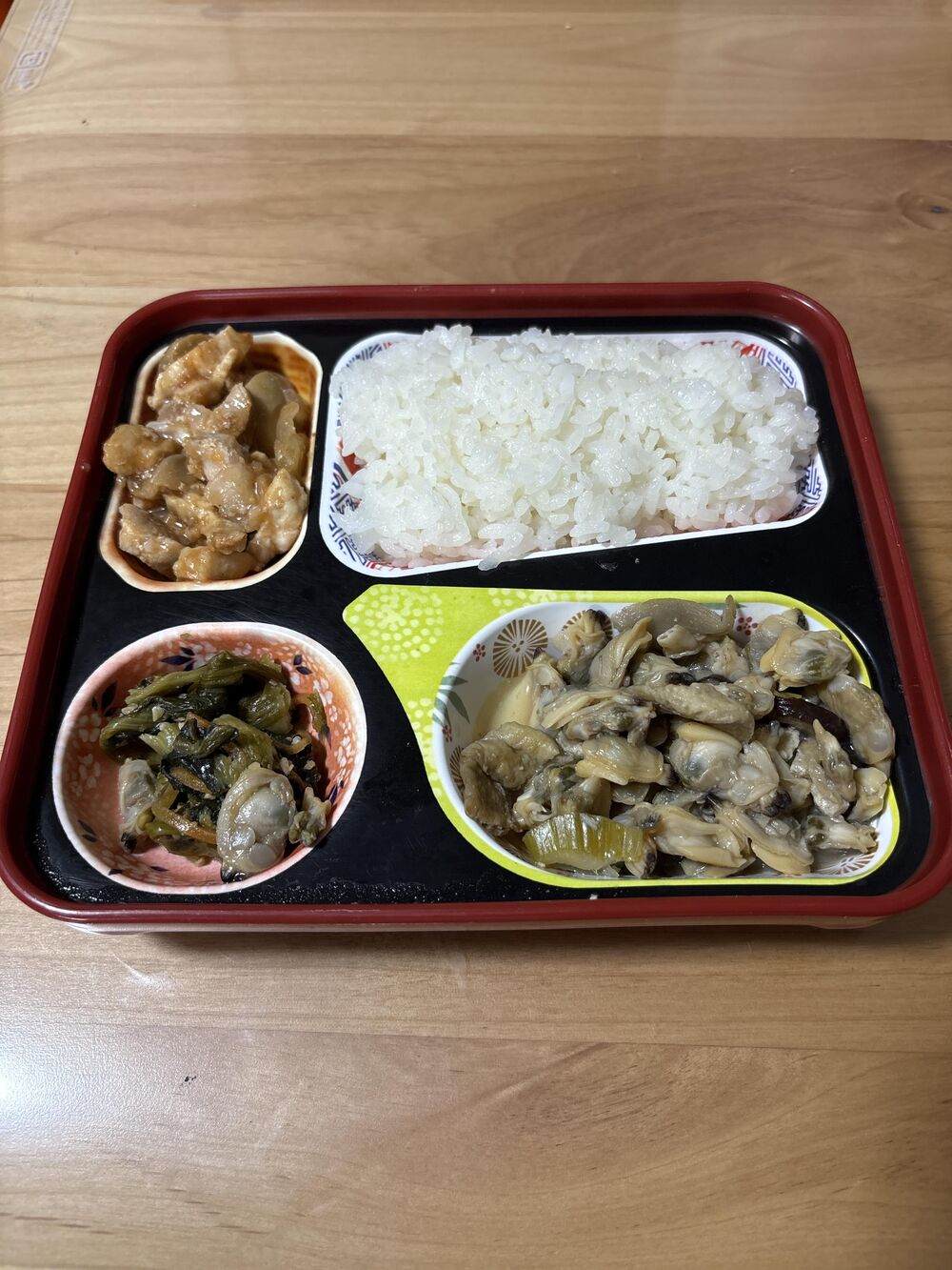 あさりの深川煮、ポークチャップ 等の画像