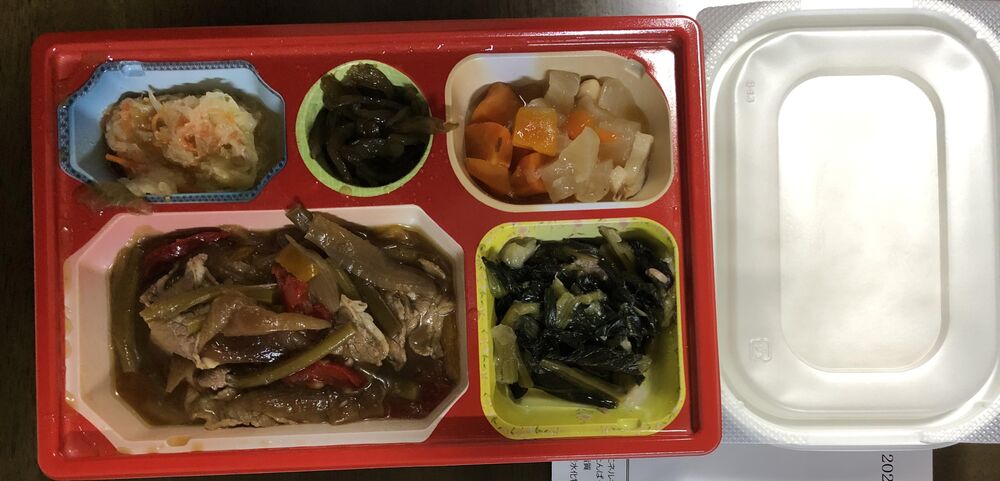 牛肉のオイスターソース、小松菜とツナの煮浸し 等の画像