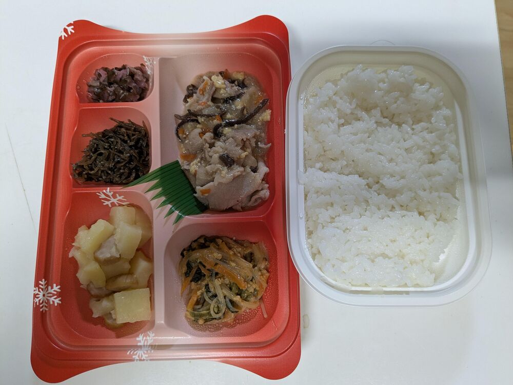 豚肉とキクラゲの中華旨煮、味噌坦々風春雨 等の画像