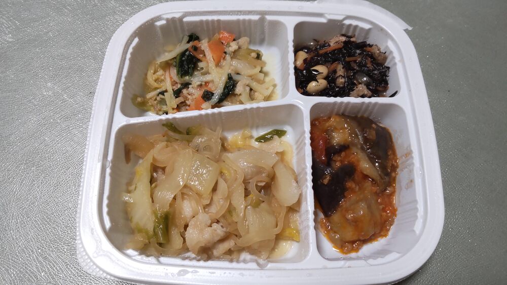 豚すき、チンゲン菜とたけのこの炒め物 等の画像